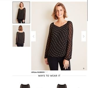 NWT Ann Taylor Blouse